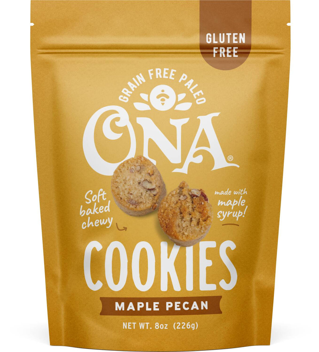Ona Maple Pecan Cookies 4-pack